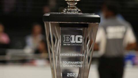 1280px 2023 Big Ten women%27s basketball tournament trophy %28cropped%29