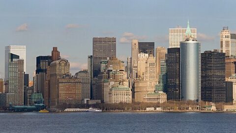 1280px Lower Manhattan from Staten Island Ferry Jan 2006