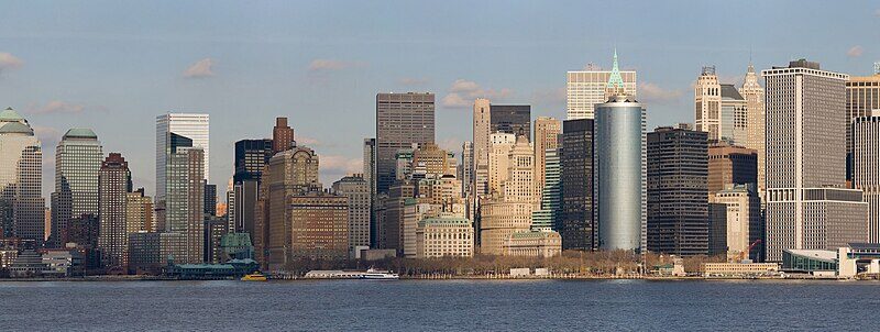 1280px Lower Manhattan from Staten Island Ferry Jan 2006