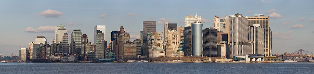 1280px Lower Manhattan from Staten Island Ferry Jan 2006