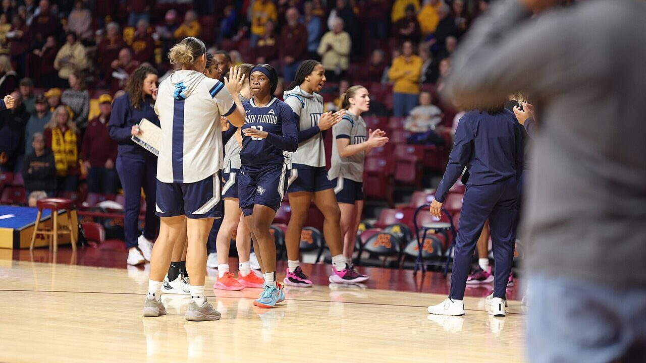 1280px North Florida Ospreys at Minnesota Golden Gophers women%27s basketball game at Williams Arena in Minneapolis on Dec. 3%2C 2024 %2854182553739%29
